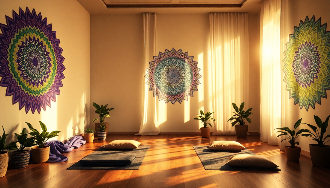Elevate Your Space: Infusing Spiritual Serenity with Mandala Designs